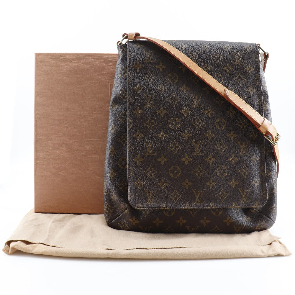 LOUIS VUITTON Shoulder Bag M51256 Monogram canvas Brown Musette Women Used Authentic