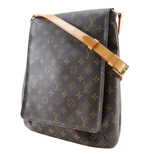 LOUIS VUITTON Shoulder Bag M51256 Monogram canvas Brown Musette Women Used Authentic