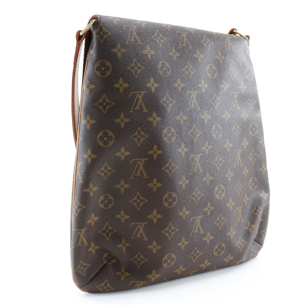LOUIS VUITTON Shoulder Bag M51256 Monogram canvas Brown Musette Women Used Authentic