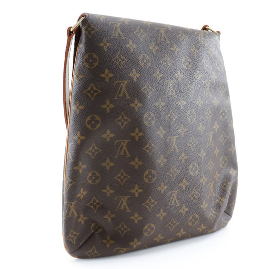 LOUIS VUITTON Shoulder Bag M51256 Monogram canvas Brown Musette Women Used Authentic