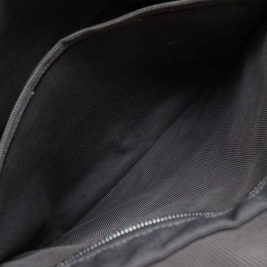 HERMES Tote Bag Nylon canvas gray Her LineMM mens(Unisex) Used Authentic