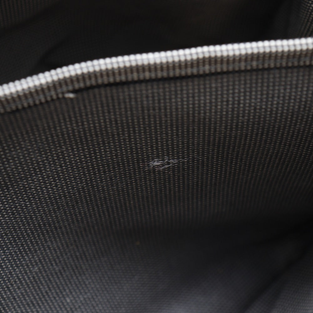 HERMES Tote Bag Nylon canvas gray Her LineMM mens(Unisex) Used Authentic