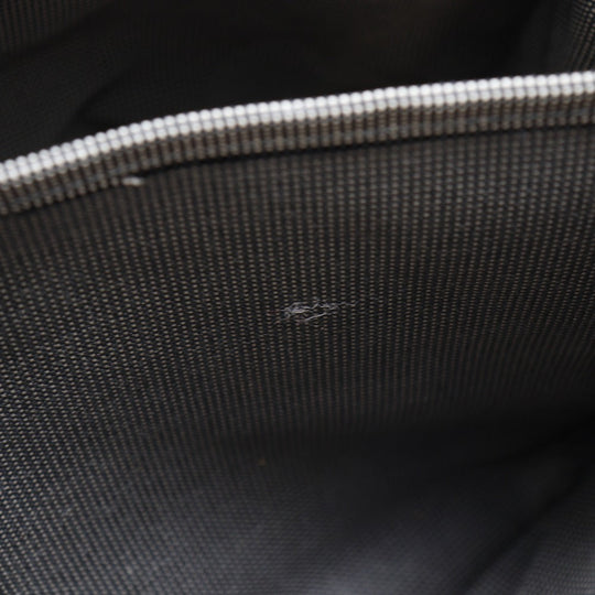 HERMES Tote Bag Nylon canvas gray Her LineMM mens(Unisex) Used Authentic