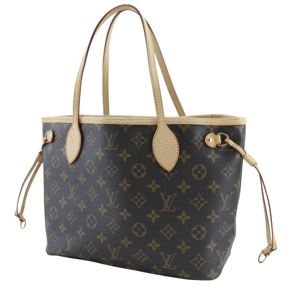 LOUIS VUITTON Tote Bag M40155 Monogram canvas Brown Never full PM