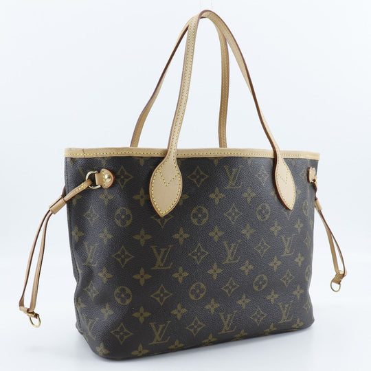 LOUIS VUITTON Tote Bag M40155 Monogram canvas Brown Never full PM