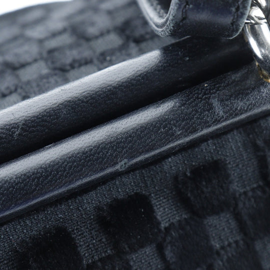 CHANEL Shoulder Bag A33096 Velor black Gamaguchi 2WAY COCO Mark ChainShoulder Women Used Authentic