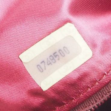 CHANEL Shoulder Bag lambskin Red Matrasse Fringe ChainShoulder Women Used Authentic