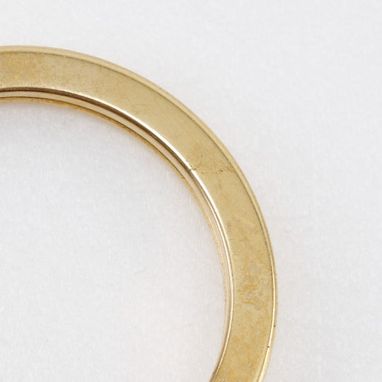 CHANEL key ring Plated Gold gold vintage COCO Mark Women Used Authentic
