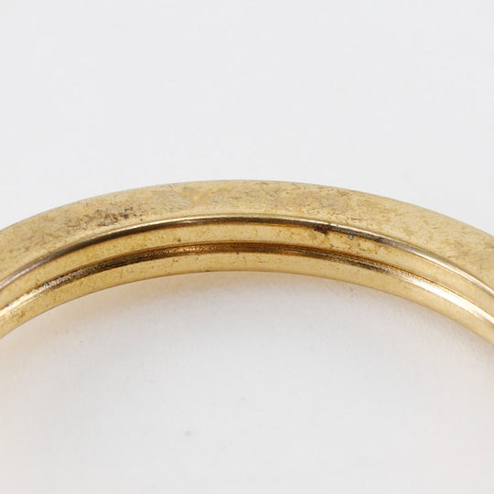 CHANEL key ring Plated Gold gold vintage COCO Mark Women Used Authentic