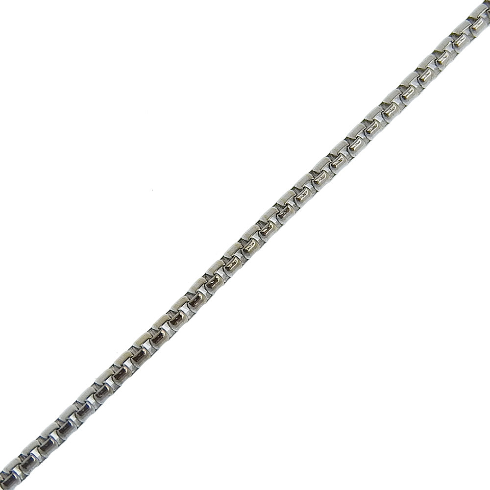 TASAKI Necklace K18 White Gold, Diamond Silver 3P diamond Women Used Authentic