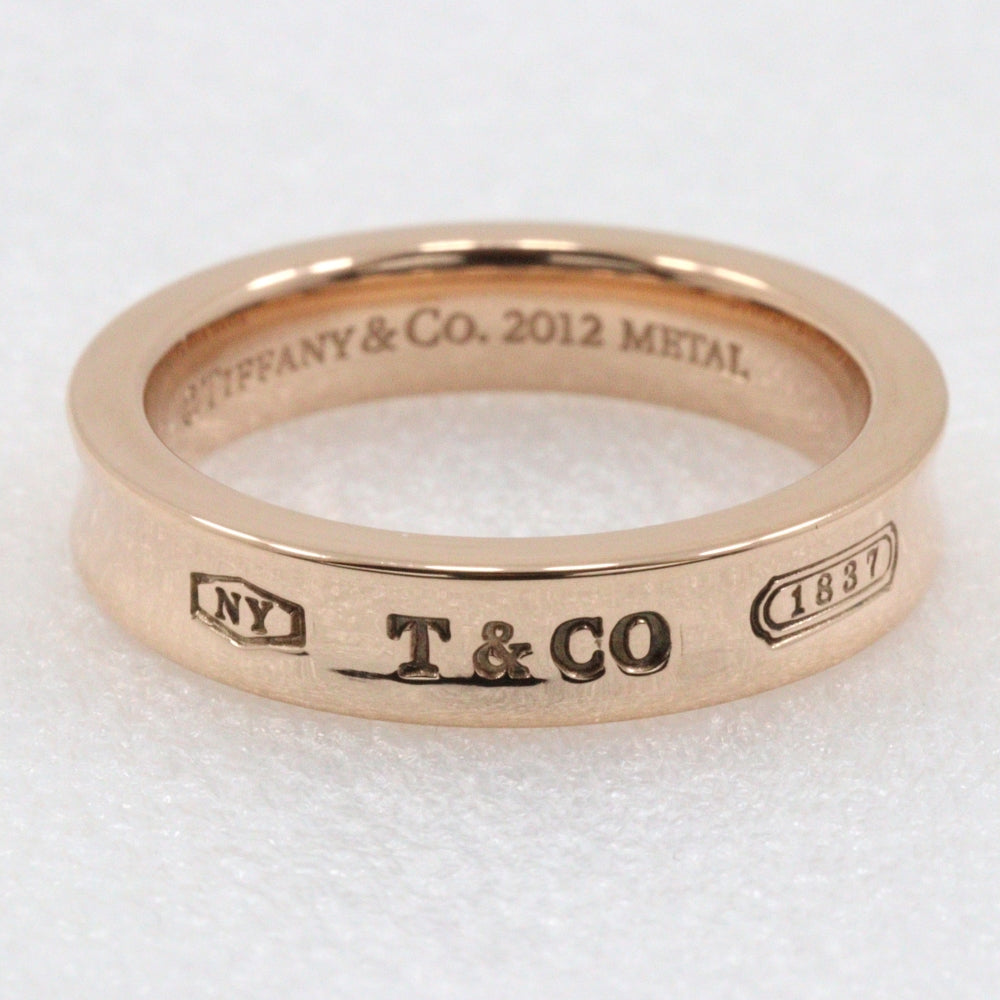 TIFFANY&Co. Ring Rubedo metal gold 1837 Women Used Authentic