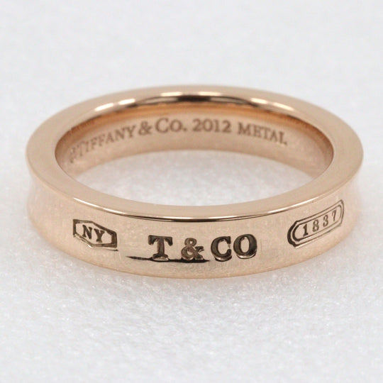 TIFFANY&Co. Ring Rubedo metal gold 1837 Women Used Authentic