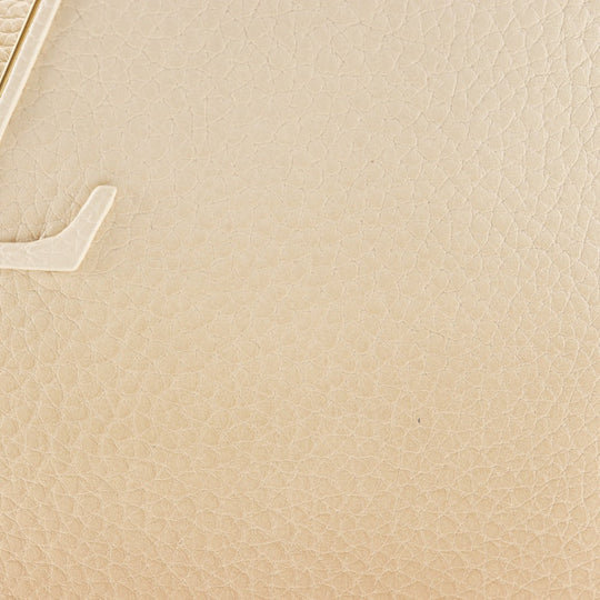 LOUIS VUITTON Handbag M53250 Taurillon Clemence Leather beige gradation 2WAYShoulder Capusine PM Women Used Authentic