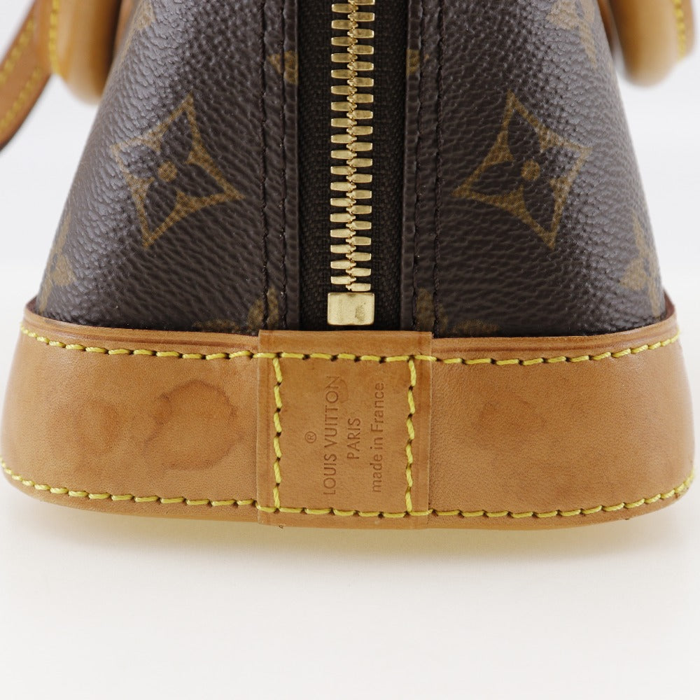LOUIS VUITTON Handbag M53152 Monogram canvas Brown 2WAYShoulder Alma BB Women Used Authentic
