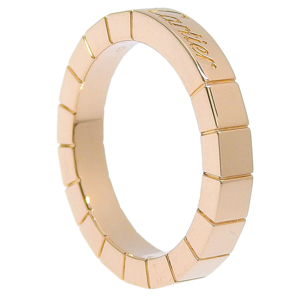 CARTIER Ring K18 yellow gold gold Laniere Women 48 Used Authentic