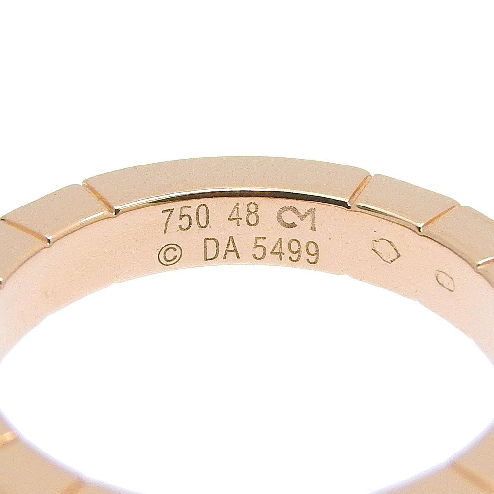 CARTIER Ring K18 yellow gold gold Laniere Women 48 Used Authentic