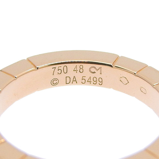 CARTIER Ring K18 yellow gold gold Laniere Women 48 Used Authentic