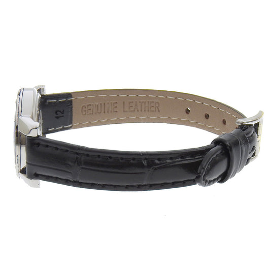 HERMES Watches Quartz Stainless Steel , Embossed Leather white Carrick White dial Women Used Authentic