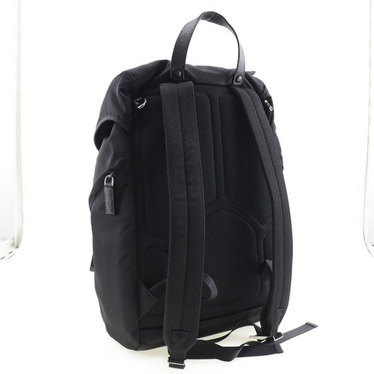 PRADA Backpack 2VZ135 Nylon black unisex(Unisex) Used Authentic