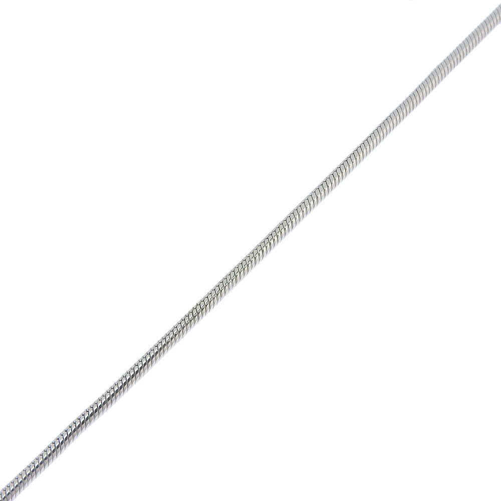 CHANEL Necklace Silver925 Silver Clover No.5 Icon Women Used Authentic
