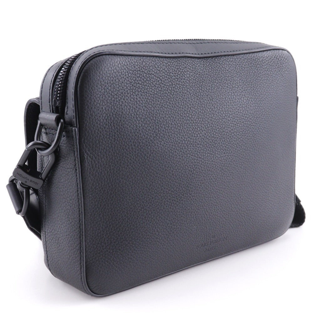 LOUIS VUITTON Shoulder Bag M22482 leather black LV Aerogram fastline messenger