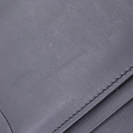 Berluti Long Wallet Purse Calfskin Brown Bifold Walletlong wallet Calligraphy Neo-Santal Scrit mens Used Authentic
