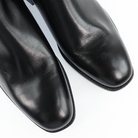 BEAMS Booties 54-56D Calfskin black mens(Unisex) No size listed Used Authentic