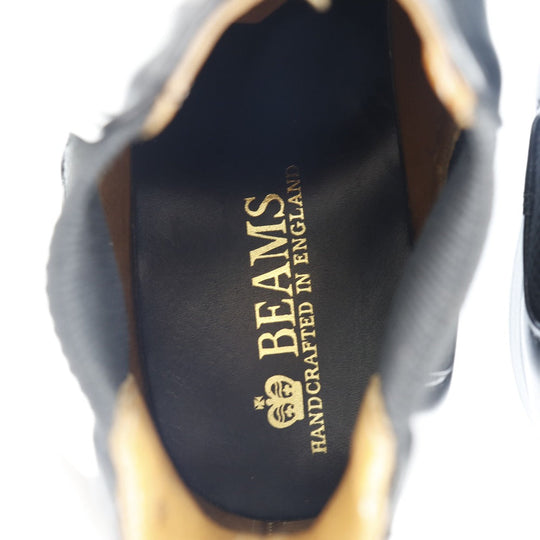 BEAMS Booties 54-56D Calfskin black mens(Unisex) No size listed Used Authentic