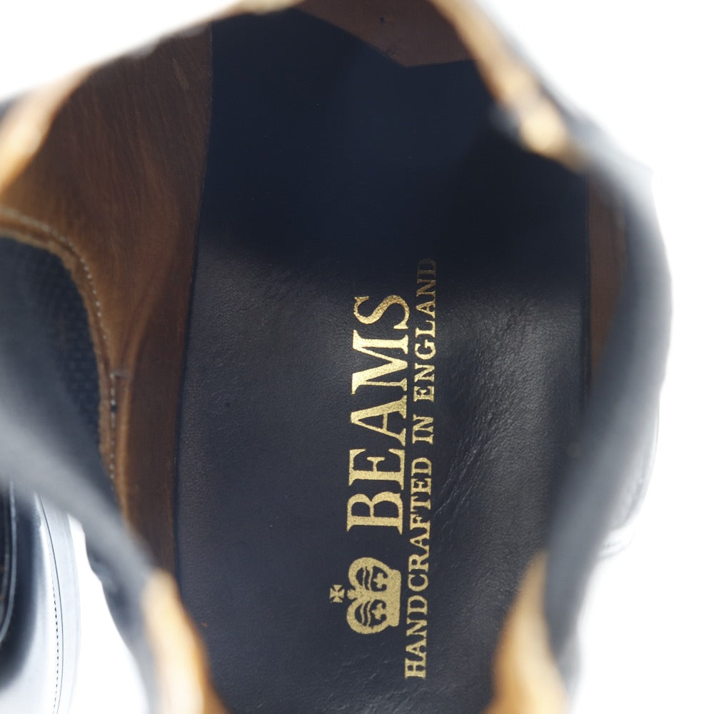 BEAMS Booties 54-56D Calfskin black mens(Unisex) No size listed Used Authentic