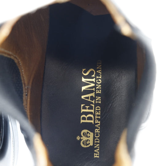 BEAMS Booties 54-56D Calfskin black mens(Unisex) No size listed Used Authentic
