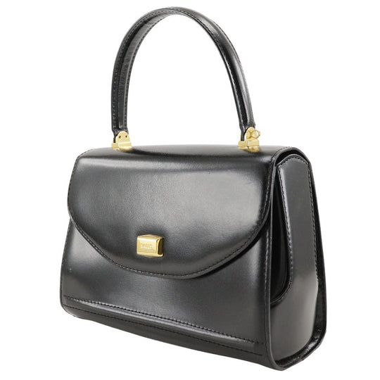 BALLY Handbag Calfskin black 2WAYShoulder One handle Women Used Authentic