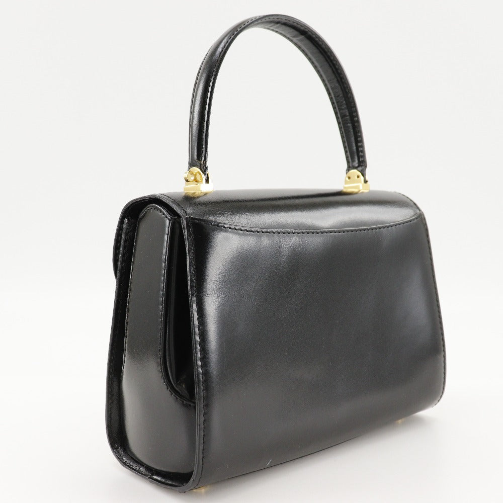 BALLY Handbag Calfskin black 2WAYShoulder One handle Women Used Authentic