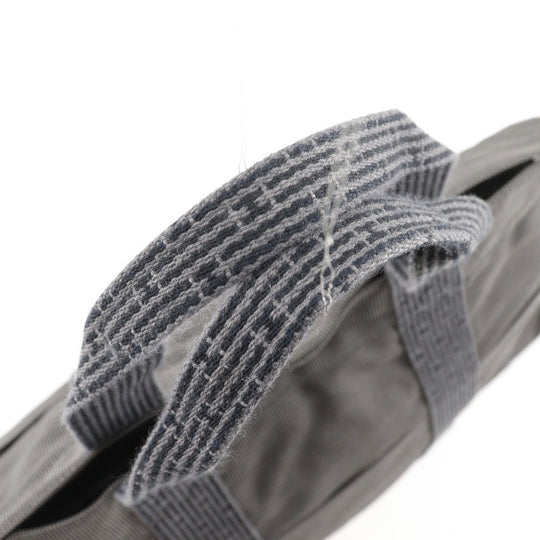 HERMES Tote Bag Nylon canvas gray Her Line Tote GM unisex(Unisex) Used Authentic