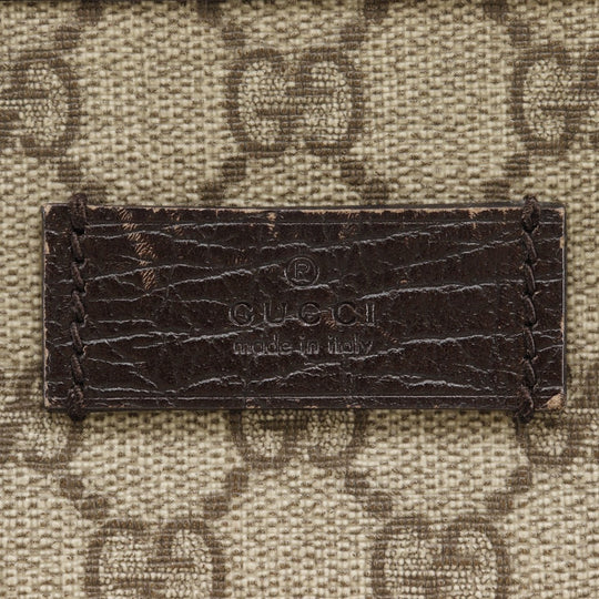 GUCCI Tote Bag 114595 GG plus Brown Women Used Authentic