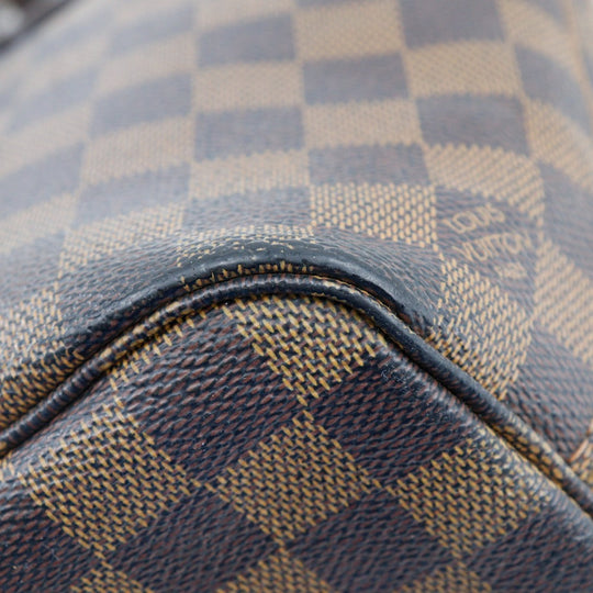 LOUIS VUITTON Tote Bag N51109 Damier canvas Brown Never full PM Women Used Authentic