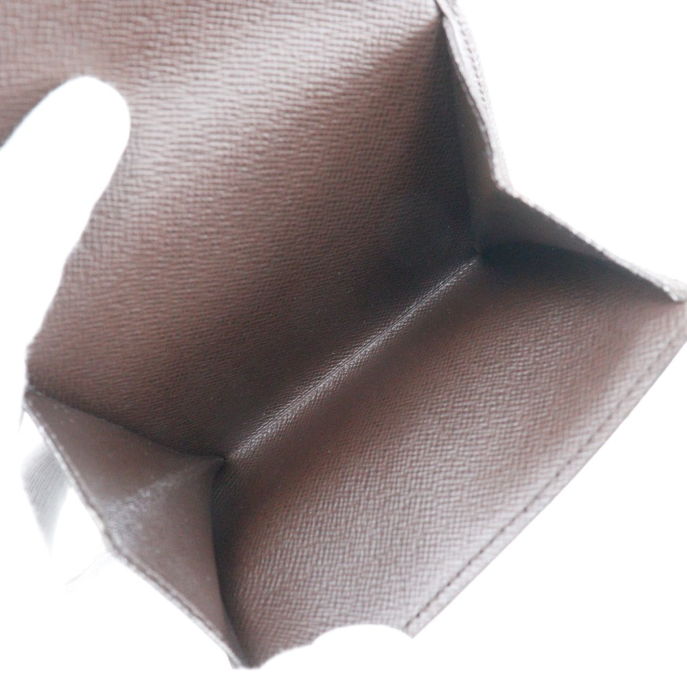 LOUIS VUITTON Bifold Wallet N61652 Damier canvas Brown W Hook Wallet  Porte BilletsCartes Crdit unisex(Unisex) Used Authentic