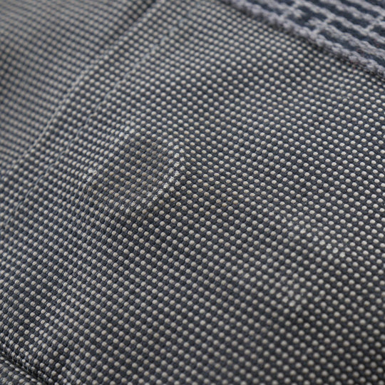 HERMES Business bag Nylon canvas gray Document bag Her Line unisex(Unisex) Used Authentic