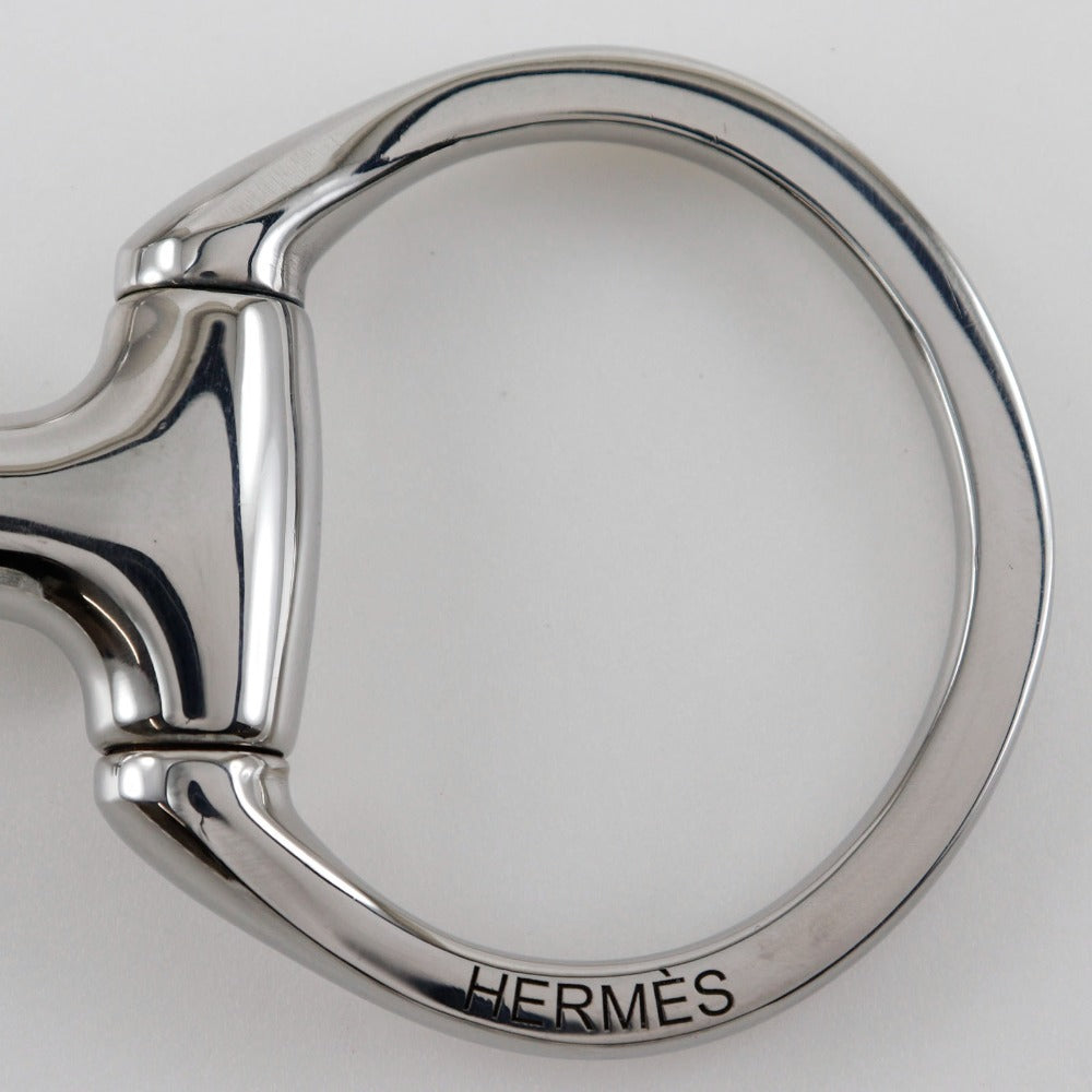 HERMES Other miscellaneous goods metallic Silver Horse Tack Muzzle Eggbat Women Used Authentic