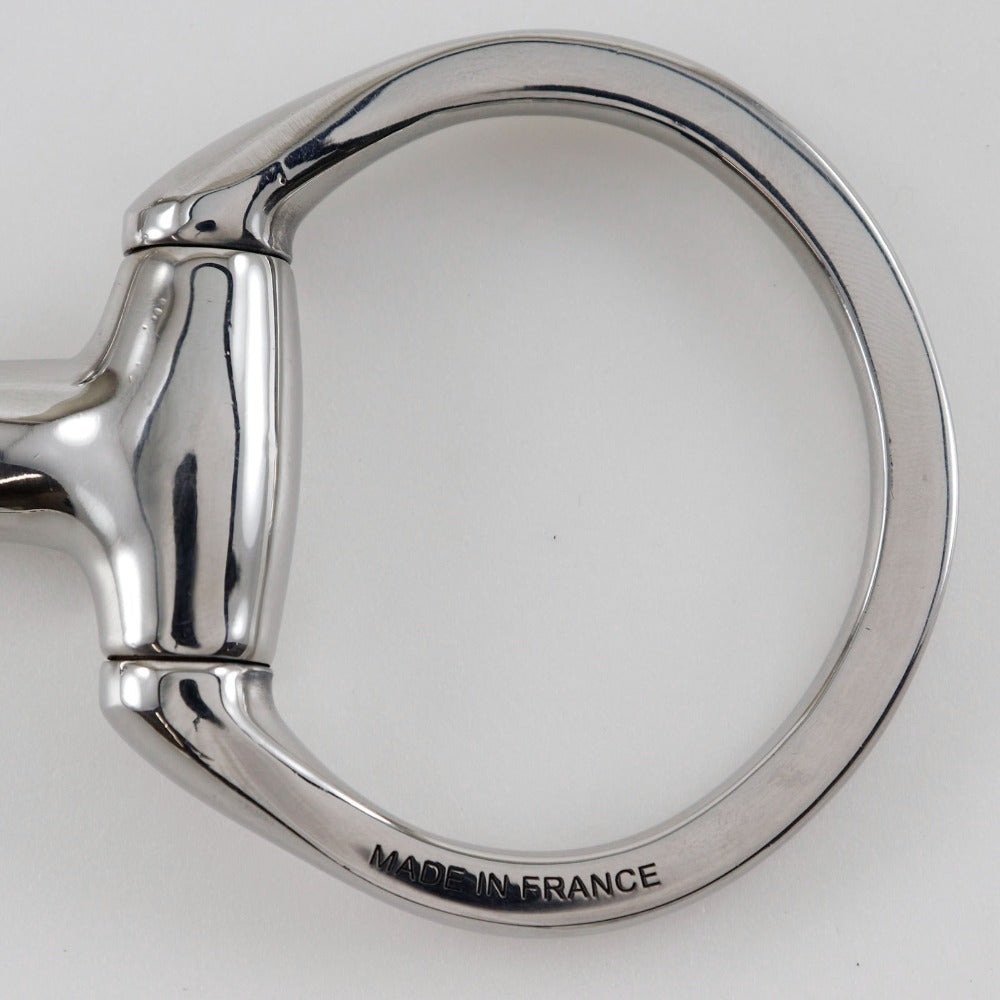 HERMES Other miscellaneous goods metallic Silver Horse Tack Muzzle Eggbat Women Used Authentic