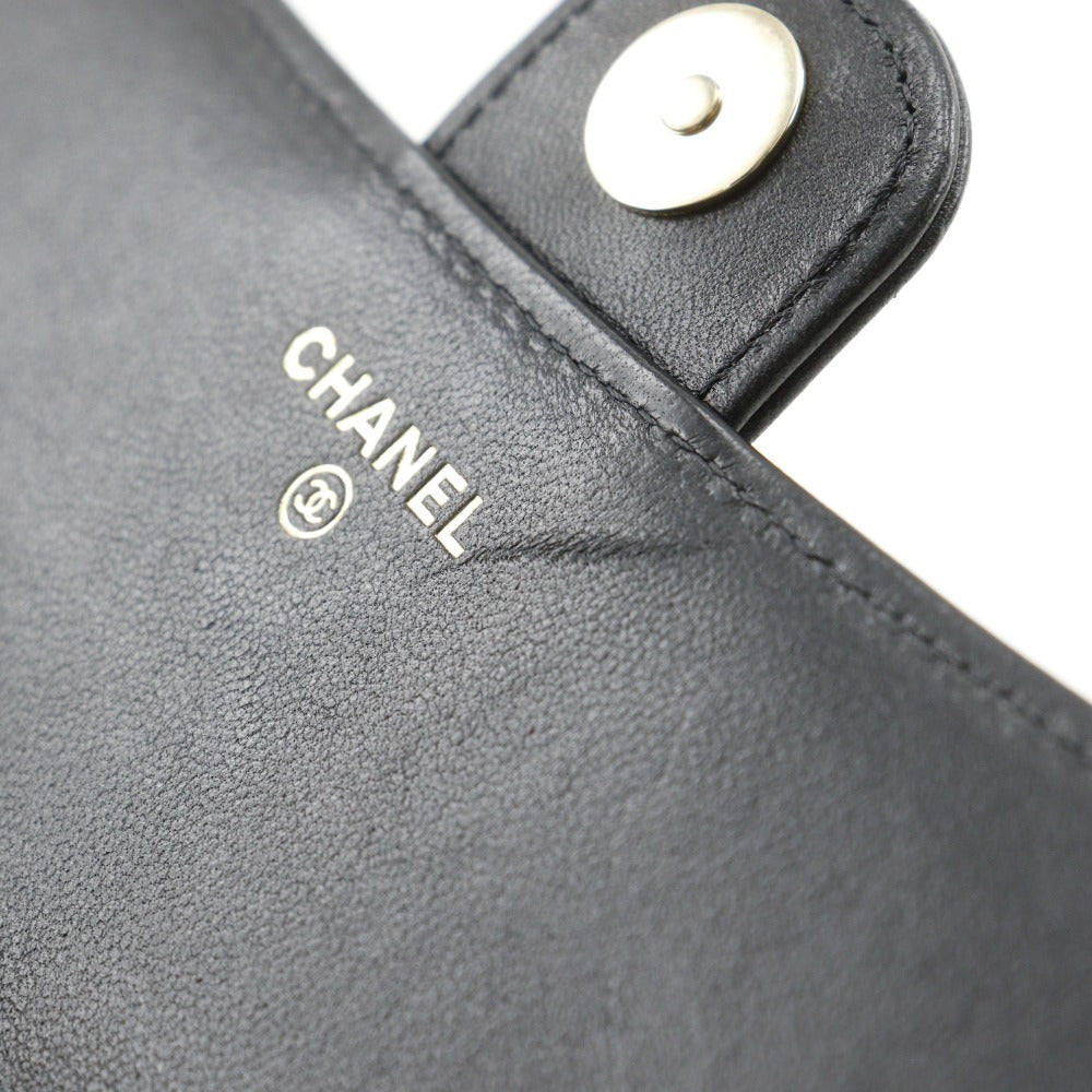 CHANEL Shoulder Bag AP3226 lambskin black Matrasse Smartphone Shoulder 2WAY Mini Chain Shoulder Women Used Authentic