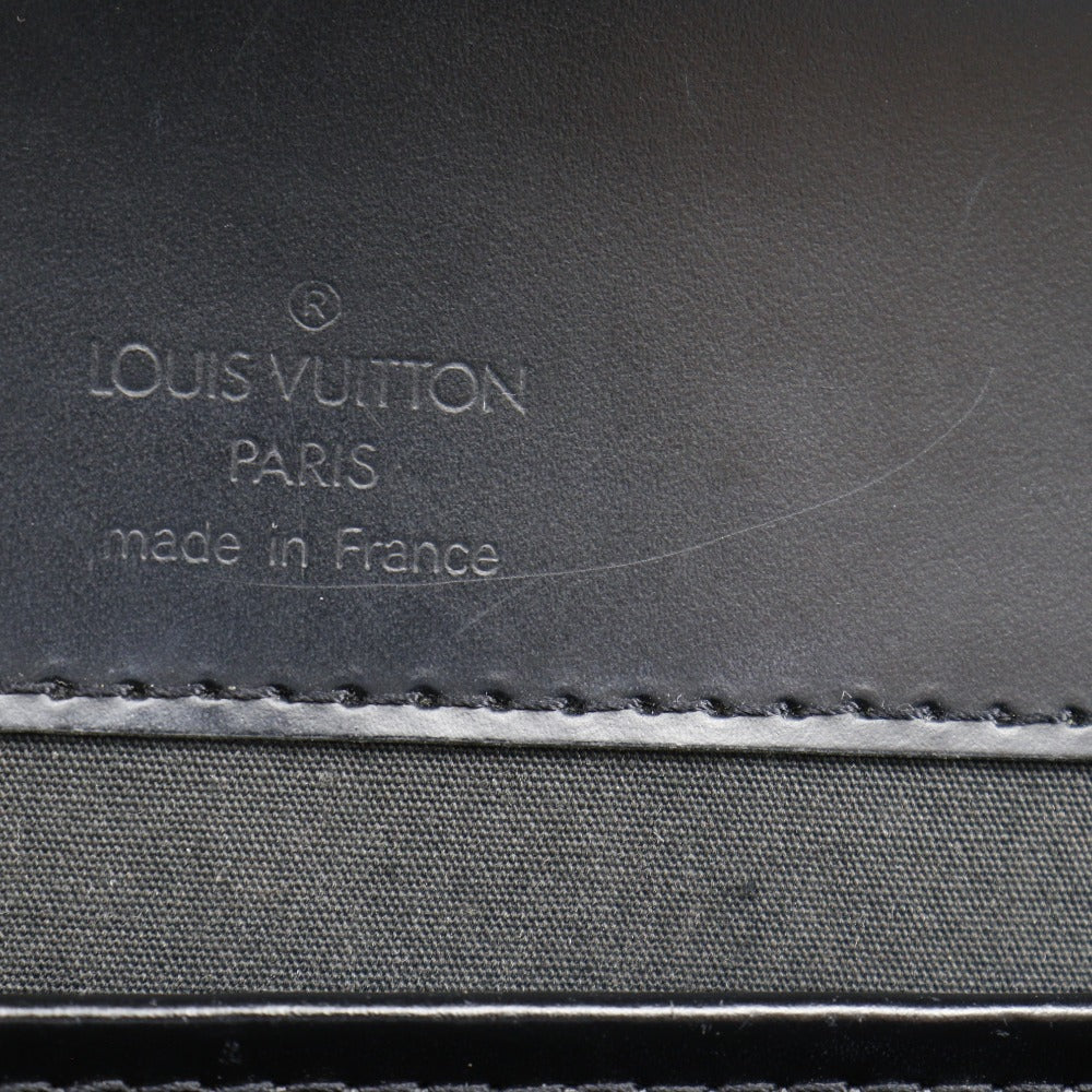 LOUIS VUITTON Shoulder Bag M52022 Epi Leather black Dinar Women Used Authentic