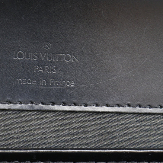 LOUIS VUITTON Shoulder Bag M52022 Epi Leather black Dinar Women Used Authentic