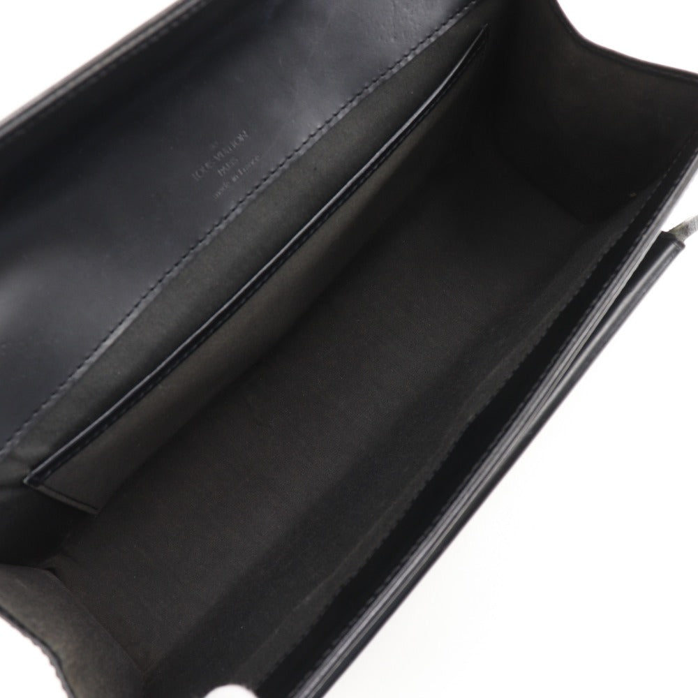 LOUIS VUITTON Shoulder Bag M52022 Epi Leather black Dinar Women Used Authentic