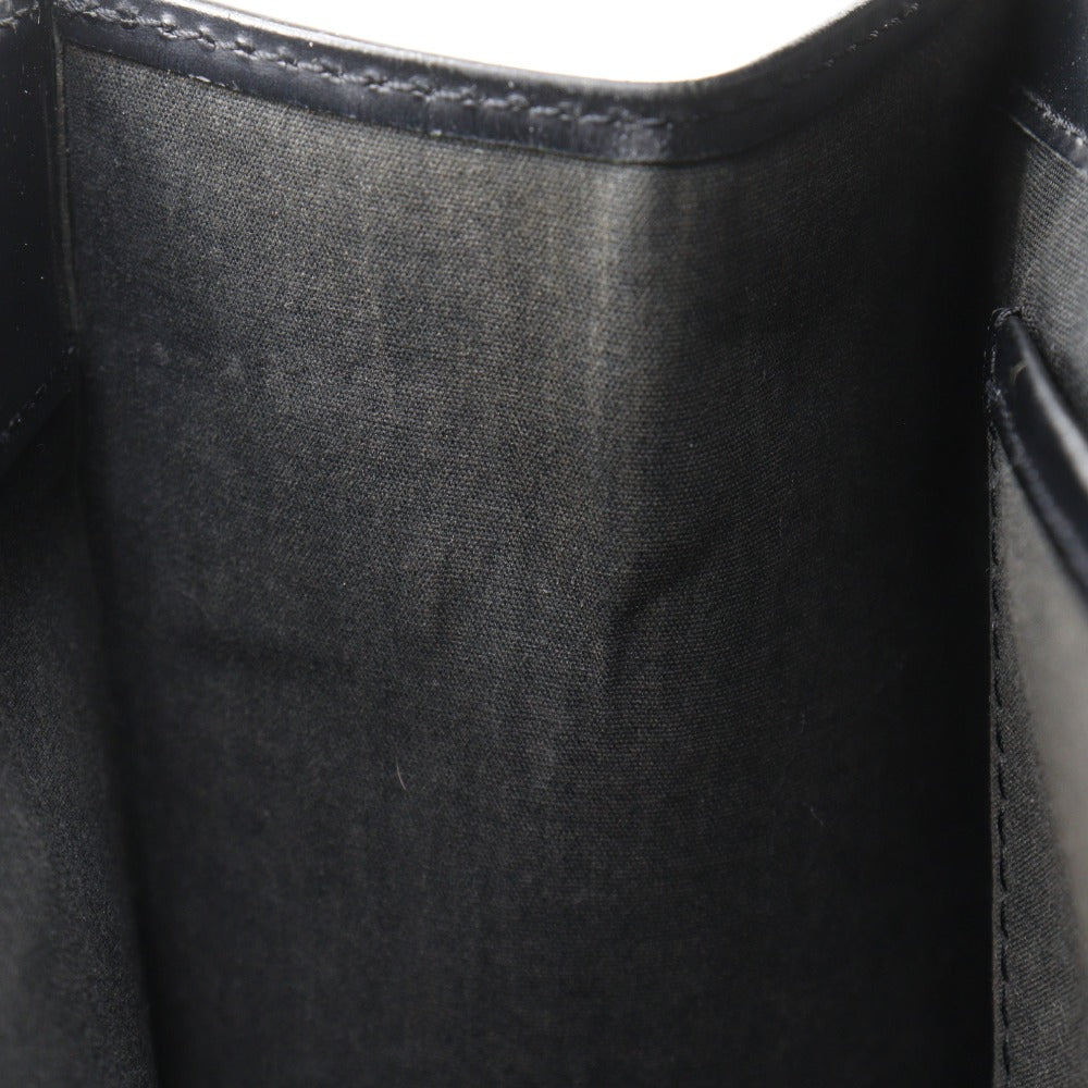 LOUIS VUITTON Shoulder Bag M52022 Epi Leather black Dinar Women Used Authentic