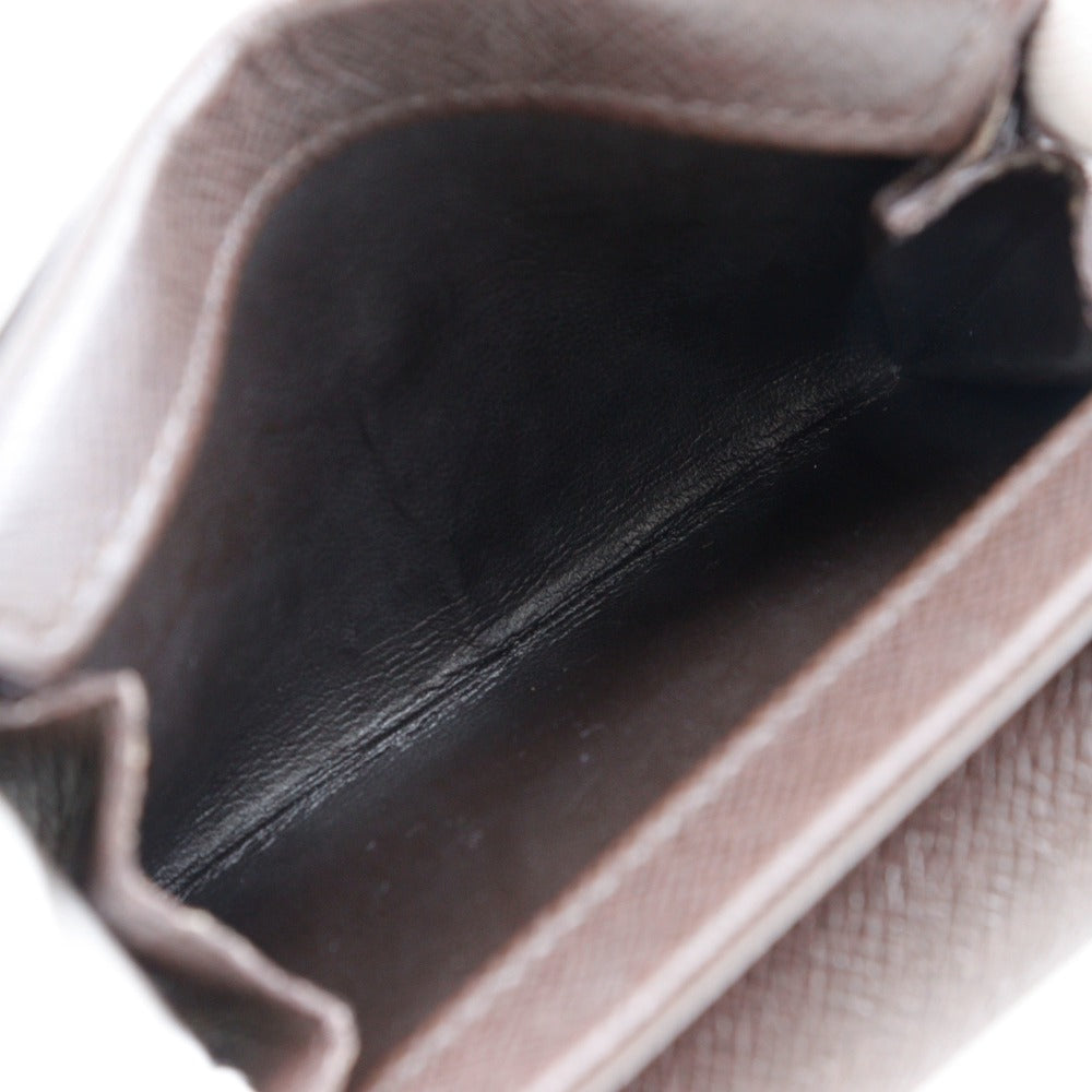 LOUIS VUITTON Coin case N61930 Damier canvas Brown Portonet Plat unisex(Unisex) Used Authentic