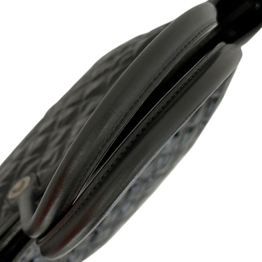 CHANEL Tote Bag Patent leather black Cambon Matrasse Women Used Authentic