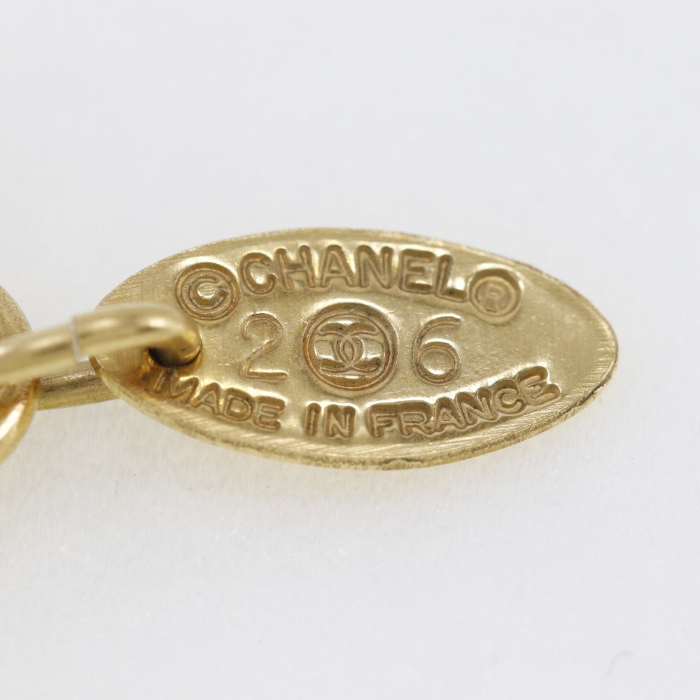 CHANEL Necklace Plated Gold gold Women Used Authentic