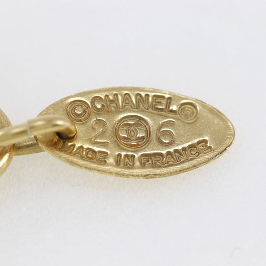 CHANEL Necklace Plated Gold gold Women Used Authentic