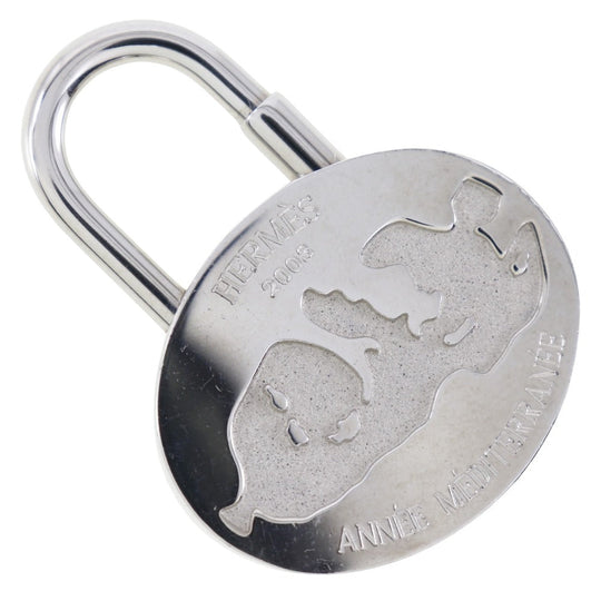 HERMES Cadena metallic Silver Mediterranean 2003 ANNEE MEDITERRANEE unisex(Unisex) Used Authentic