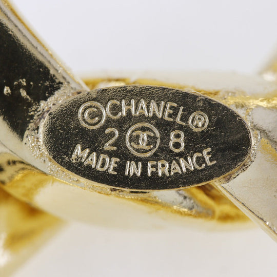 CHANEL Bangle Plated Gold gold Women Used Authentic